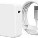 Compatible with Mac Book Pro Charger, 61W USB C Compact and Foldable Fast Charger for MacBook Air, Samsung Galaxy, iPad Pro, and All USB C Devices