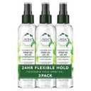 Herbal Essences Hair Spray Gel for Curly Hair, Styling Gel for Women, Touchable Hold, 5.7 Fl Oz (Pack of 3), NEW Version