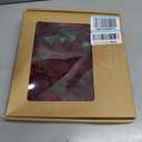 Ling's moment Artificial Flowers 9pcs Silk Dahlia 5.5"/4.5" Fake Flowers for DIY Wedding Craft Bouquets Centerpieces Arrangements Party Baby Shower Home Decorations (Burgundy)