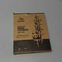 Biodegradable Eco-Friendly Natural Bamboo Charcoal Toothbrushes, FSC Certified and PETA Approved - 12 Count