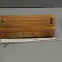 Key Holder Wall Mount - Mail Organizer Wall Mount with 6 Key Hooks and Storage Box for Sunglasses Storage and Dog Leash Holder Home Decor Rack Apartment Essentials Farmhouse Shelf Entryway Organizer