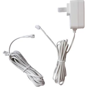 Plug-in Charger for Motorized Blinds ST30 and R28 Roller Shutter Motors Compatible with 90206728-Hour Charge ULlisted13V Output with 137-Inch Extension Cable