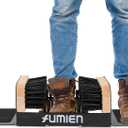 Umien Boot Scraper Outdoor Shoe Brush with Flaps - Cleaning Heavy-Duty Shoe Cleaner and Boot Scrubber for Mud, Dirt, and Snow - Durable Weather-Resistant Outdoor Shoe Cleaning Tool