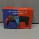 Wireless Switch Controller for Nintendo Switch/Switch 2/Lite/OLED Controller, Switch Controller with a Mouse Touch Feeling on Back Buttons, Extra Switch Pro Controller with Wakeup,Programmable, Turbo Function