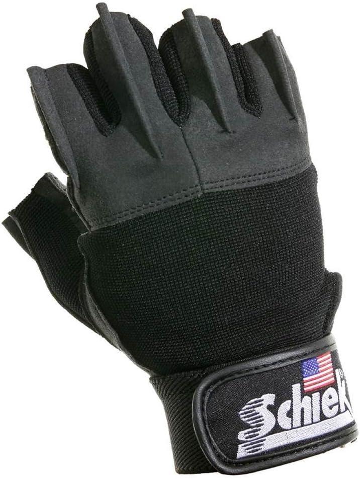 Schiek Sports 530 Platinum Lifting Gloves - Wrist Wrap Non Slip Exercise Gloves XL