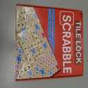 Tile Lock Scrabble by Winning Moves Games USA, Innovative Gameboard Locks Tiles in Place, for 2 to 4 Players, Ages 8 and Up