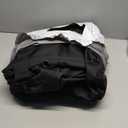 Fitdom 140L 38" Heavy Duty Extra Large Sports Equipment Duffle Bag with Upgrade Zipper, Durable & Water Resistant. Perfect for Travel Storage Football Hockey Baseball Basketball Team Coaches & More (Black)