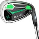 Yamato Golf Iron Individual or Complete Golf Iron Sets 5 6 7 8 9 PW Driving Irons 2 3 4 Right Handed Premium Golf Irons for Men High Performance (Stainless Steel Shaft)