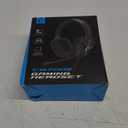 Gaming Headset for PS5Xbox Series XXbox Series S/OnePS5ProPS4PC 207g Headset with Clear Mic for Work   Wired Gaming Headphones with Mic3.5mm Splitter79in Cable.Gamer Gifts (Black)