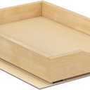 WelFurGeer Soft Close Pull Out Drawers for Cabinets, 14" W x 22" D Pull Out Cabinet Drawer with Heavy Duty Slides, Pull Out Cabinet Organizer, Cabinet Roll Out Drawers, Pull-Out Home Organizers (Natural Birch Wood 3'' H)