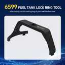6599 Fuel Tank Lock Ring Tool Fuel Pump Senders Removal Install Tools Compatible with Ford Chrysler Dodge Chevy Replacement for BMW Benz Volvo Jeep GM
