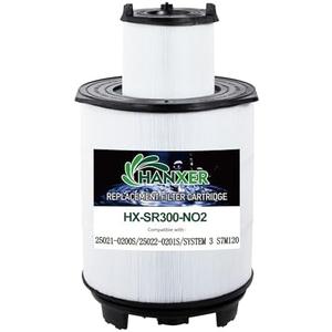 HANXER S7M120 Inner and Outer Set Pool Filters Replace for Sta-Rite System 3, 25021-0200S, 25022-0201S, SR300 Pool Filter Cartridge, 300 Sq.Ft. Filtration Area