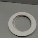 24 Pack Goof Rings for 4 Inch Recessed Lights, Outer Diameter 6.5”, Inner Diameter 4.13”, Matte White Recessed Lighting Trims for Down Light, Durable Plastic Design, Flush Mount