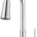Pfister Pfirst Series Kitchen Faucet with Pull-Down Sprayer, Single Handle, High Arc, Polished Chrome Finish, G529PF2C