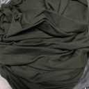 Soft Stretch Queen Fitted Sheet Only - Jersey Knit & Cozy T-Shirt Like, 4-Way Stretchy Snug Fit & Wrinkle Free, No More Slipping Mattress Sheets - Dark Olive Green, Queen