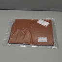 REORIA Women's Sexy Mock Turtle Neck Short Sleeve Shirts Sheer Mesh Ruched Trendy Going Out Bodysuits Tops (Coffee) XL