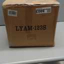 HECASA Center Console Safe Storage Box Compatible with 2015-2020 Ford F150 Raptors F250 F350 Console Vault Super Duty Powder Coated Steel