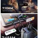 Gifts for Mothers Day 2026, LISEN Retractable Car Charger for iPhone 17, Personalized Friend Gifts for Cute Women Birthday Unique, Gift Ideas for Wife, Sister, Daughter, Aunt