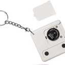 Talking Clock Keychain for Blind - Clear North American English Voice, time and Day of the Week, Alarm, for Visually Impaired, Elderly or Blind
