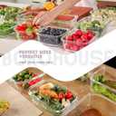 10-Pack Glass Food Storage Containers with Tempered Lids  Borosilicate, Airtight, Oven-Safe (-4F~950F), BPA-Free, 4.4 & 1.6 Cup, Leak-Proof, Dishwasher Safe (Pink)