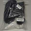 Women's Chunky Platform Comfort Orthopedic Wedge Walking Shoes Fashion Knitted Breathable Lace Up Lug Sole Casual Non-Slip Running Shoes with Arch Support (Black)