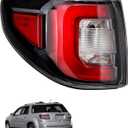 LED Tail Light Assembly Driver Side Compatible with GMC Acadia 2013-2016 & 2017 Acadia Limited - Outer Rear Lamp Replaces 84051375-PFM 23236014 13729708