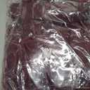 Yinkin 36 Pcs 10"x 26" Extra Large Christmas Tree Topper Bow Bulk Red Velvet Ribbon with Golden Wire Christmas Wreath Bows for Xmas Winter Party Indoor Outdoor Supplies (Wine Red)