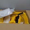 Commercial Mop Bucket with Side Press Wringer on Wheels, Including One Commercial Mop, 35 Quart, Yellow