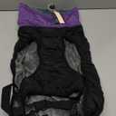 IECOii Extra Warm & Reflective Dog Jacket - Fleece Turtleneck Winter Coat - Adjustable Buckles - Small to Extra Large - Perfect for Cold Weather (Large(Chest:20.9-24.4 in), Purple)