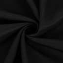 Fitable Black Tablecloths for Rectangle Tables, 6 Pack - 70 x 120 Inches - Reusable and Washable Table Clothes for 6-8 Ft Tables, Polyester Fabric Table Covers for Wedding, Party, Banquet