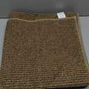 BEQHAUSE Kitchen Rugs 32"x48", Non-Slip Kitchen Mats for Floor, Super Absorbent and Stain Resistant Kitchen Rugs, Machine Washable Rugs for Kitchen, Hallway, Laundry & Sink, Taupe