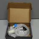 Husfunov Soap Dispenser for Kitchen Sink, Built in Sink Soap Dispenser (Brushed Nickel), Countertop Dish Soap Dispenser Stainless Steel Pump with 47" Extension Tube kit, No Need to Frequent Refills