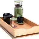 Pull Out Drawers for Kitchen Cabinets, Pull Out Cabinet Organizer, Fully Assembled Wood Cabinet Pull Out Drawer, Fast and Easy DIY Installation, 14W x 21D