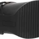 DKNY womens Bina Peep Toe Heeled Bootie (Black)