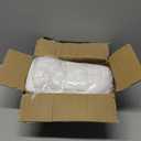 OurWarm White Christmas Tree Collar, Luxury Plush Faux Fur Tree Collar with Stripe Textured Pattern, Soft Fluffy Xmas Tree Ring Boho Tree Skirt for Holiday Decorations Indoor Home Decor (28 inches)