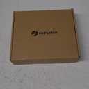 Off White Audio CD Player with Speakers for Home Decor (CD909)