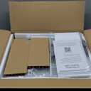 Makeup Organizer with 4 Drawers, Skincare Storage, Floor Skincare Organizers with Wheels Nameplates,Vanity Cosmetic Holder for Perfume, Nail Polish, Brushes, White