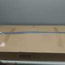 PRAISUN 47 Inch L Shaped Desk with Power Outlets, 5 Fabric Drawers