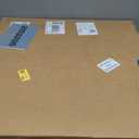 2-Tier 12" Adjustable LED 18W 3000K/4000K/5000K Semi Flush Mount Close to Ceiling Light Fixture Cream Fabric Shade Gold Finish for Bedroom,Living Room,Dining Room Hallway