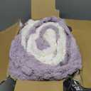 Heated Blanket Electric Throw 50'' x 60'' - Fluffy Ultra Soft Electric Blanket with 3D Stylish Design, 240g Plus 200g Sherpa, 5 Heating Levels and 4 Hours Auto Off, Machine Washable, Lavender Violet