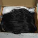 Mildiso Long Wigs for Women 26'' Black White Wig Cute Colorful Silver Hair Perfect for Party Halloween M051