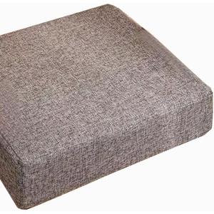 Red/Black Chair Thickened Pad for Office ChairMeditation Cushionv Floor Pillows Seating Linen High-Density Sponge Recliner Chair Cushion for Elderly (Color : 23, Size : 18X18X2IN/45X45X5CM)