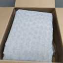 befbee 7x9 Washable Area Rug, Vintage Floral Non Slip Low Pile Carpet Beige