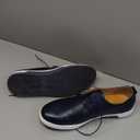 Men's Casual Oxford Shoes Breathable Leather Flat Fashion Sneakers Sandals, Size 45 (11)