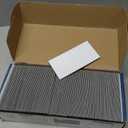 Art3d 102-Piece Peel and Stick Wall Tile for Kitchen Backsplash, Bathroom, Fireplace, 3in.  6in. Stick on Subway Tile, Glossy White