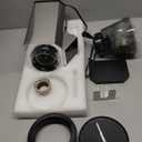 COFIBREWS Burr Coffee Bean Grinder for Home Use with 45 Precise Grinding Settings, Espresso Grinder with Height Adjustable Funnel Stand, LED Touch Panel, Anti-static Design, Micro Switch User Friendly