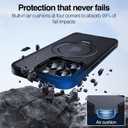 Anqrp 360 All-in-ONE Stand Case for iPhone 15 Pro with Rotatable Magnetic Kickstand Ring Holder, Compatible with MagSafe, MIL-Grade Shockproof iPhone 15 Pro Phone Case Cover 6.1" Black