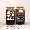 Gifts for Mom from Daughter Son - Birthday, Mothers Day, Mother's Day, Christmas Mom Gifts for Wife, Her - Gift Ideas for Mama, Mother - Gift for New Moms, Mothers - 16 Oz Can Glass