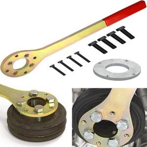 Crank Pulley Tool Kit Screw Wrench Holder Compatible with Subaru Imprezas Legacy Outback Foresters XT Baja SVX Saab 9-2X