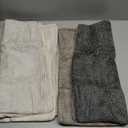 MIULEE Pack of 4 Couch Throw Pillow Covers 18x18 Inch Neutral Soft Decorative Chenille Pillow Covers Farmhouse Boho Cushion Covers for Mid Century Modern Home Decor Sofa Bedroom Living Room